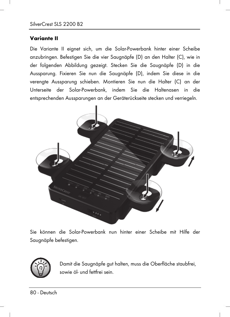 Silvercrest SLS 2200 B2 User Manual | Page 82 / 90