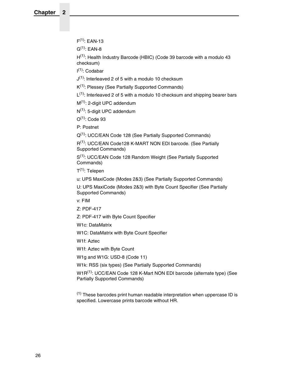 Chapter 2 | Datamax DGL User Manual | Page 26 / 56
