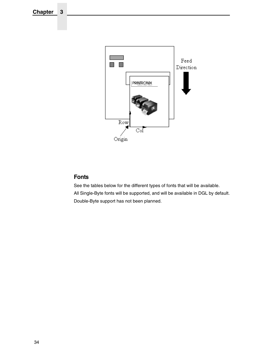 Fonts | Datamax DGL User Manual | Page 34 / 56