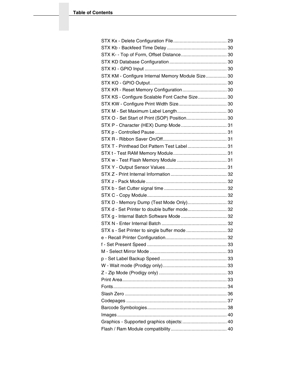 Datamax DGL User Manual | Page 8 / 56