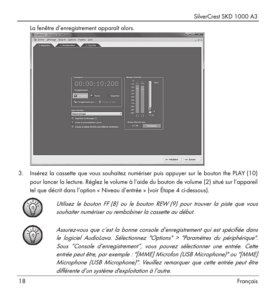 Silvercrest SKD 1000 A3 User Manual | Page 20 / 86