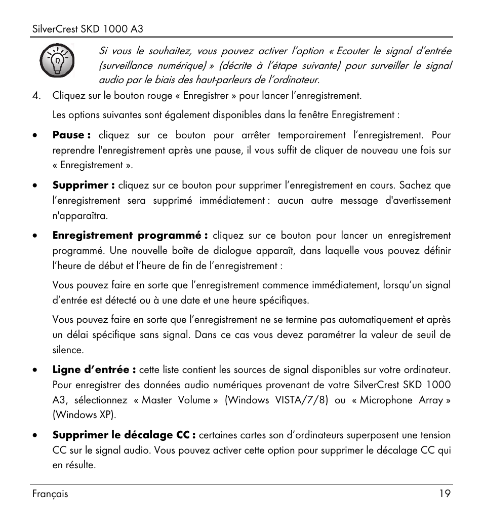 Silvercrest SKD 1000 A3 User Manual | Page 21 / 86