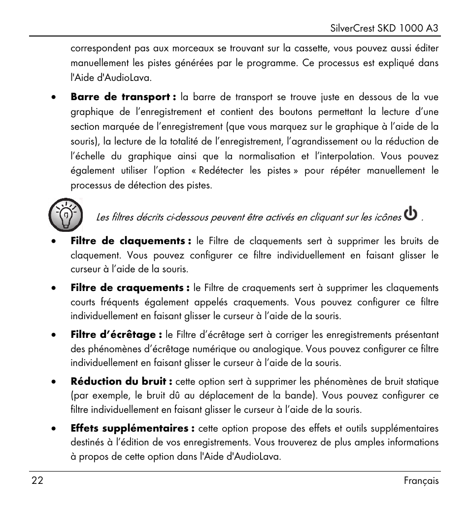 Silvercrest SKD 1000 A3 User Manual | Page 24 / 86