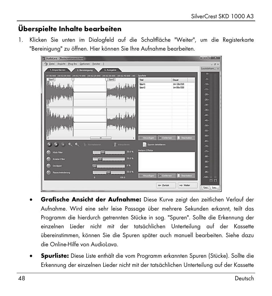 Silvercrest SKD 1000 A3 User Manual | Page 50 / 86