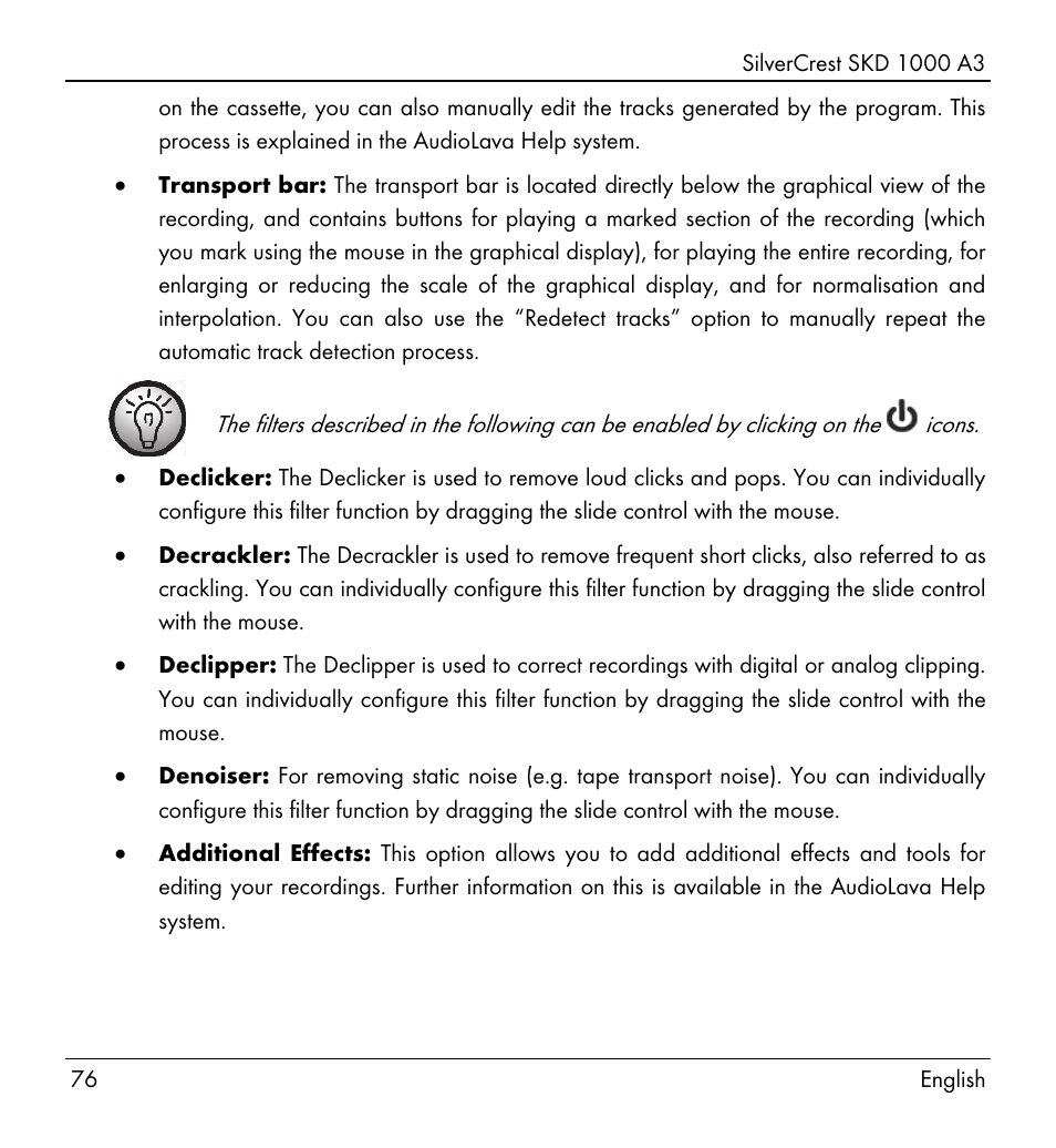 Silvercrest SKD 1000 A3 User Manual | Page 78 / 86
