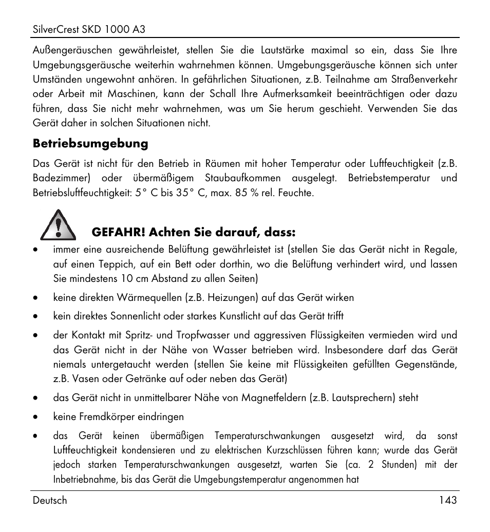 Silvercrest SKD 1000 A3 User Manual | Page 145 / 166