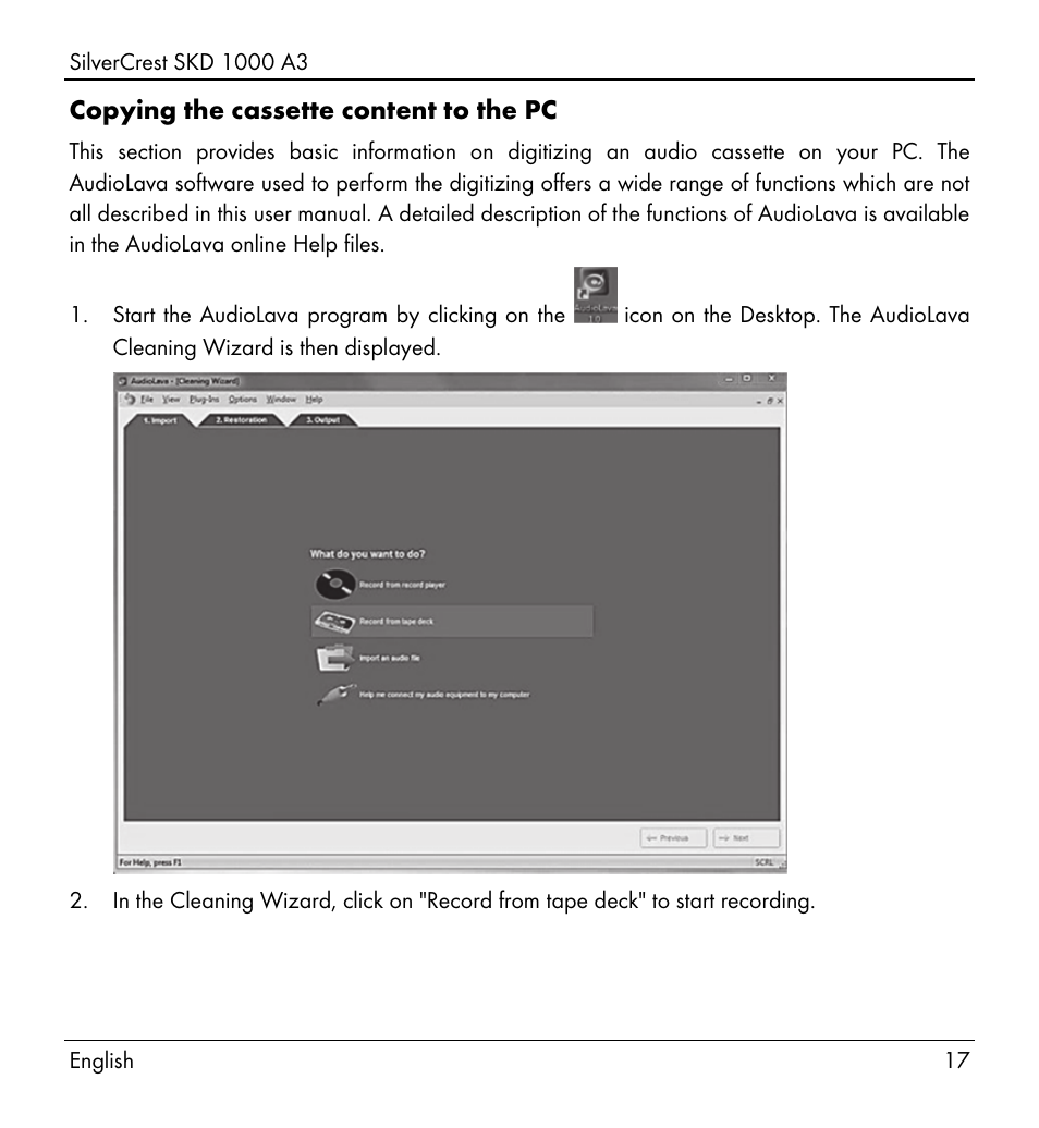 Silvercrest SKD 1000 A3 User Manual | Page 19 / 166