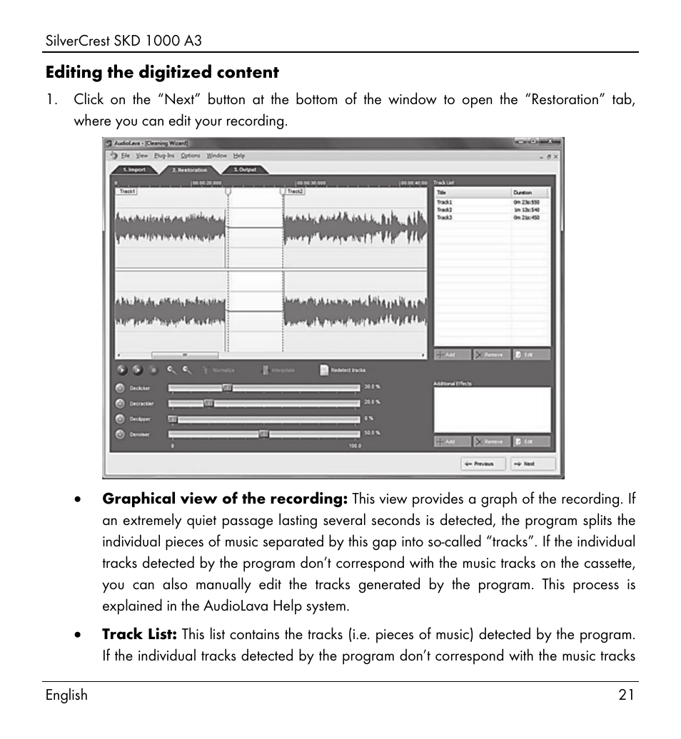 Silvercrest SKD 1000 A3 User Manual | Page 23 / 166