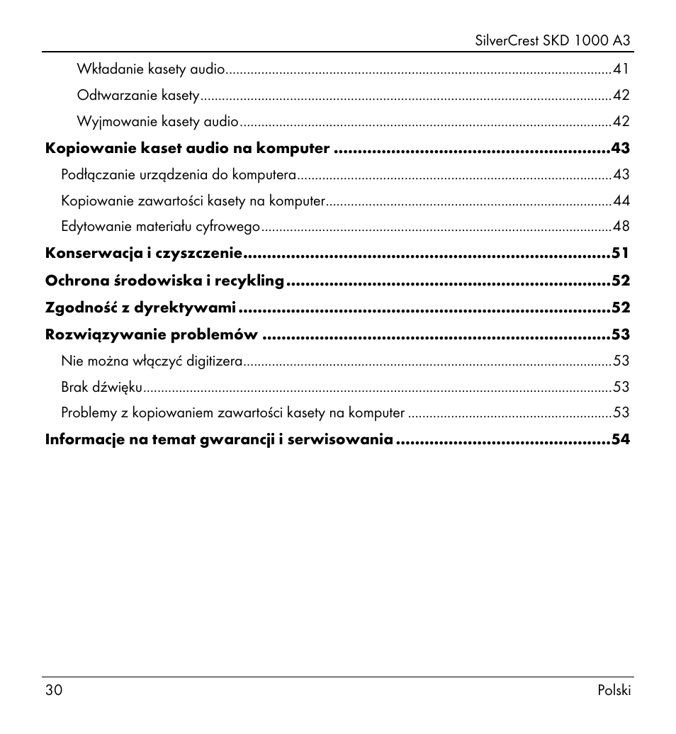 Silvercrest SKD 1000 A3 User Manual | Page 32 / 166