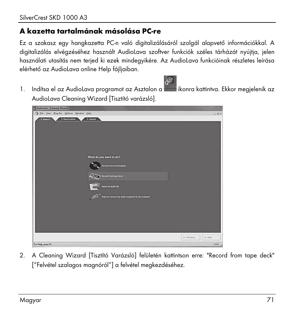 Silvercrest SKD 1000 A3 User Manual | Page 73 / 166