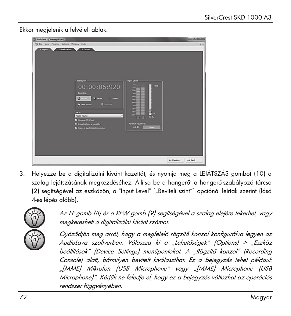 Silvercrest SKD 1000 A3 User Manual | Page 74 / 166