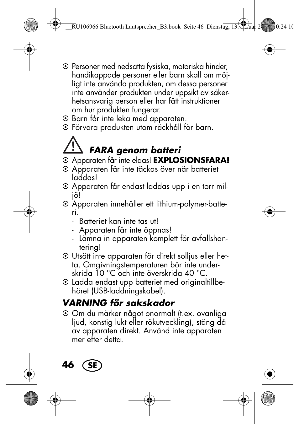 Silvercrest SBL 44 A1 User Manual | Page 48 / 142