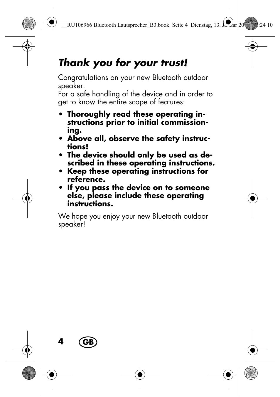 Silvercrest SBL 44 A1 User Manual | Page 6 / 142