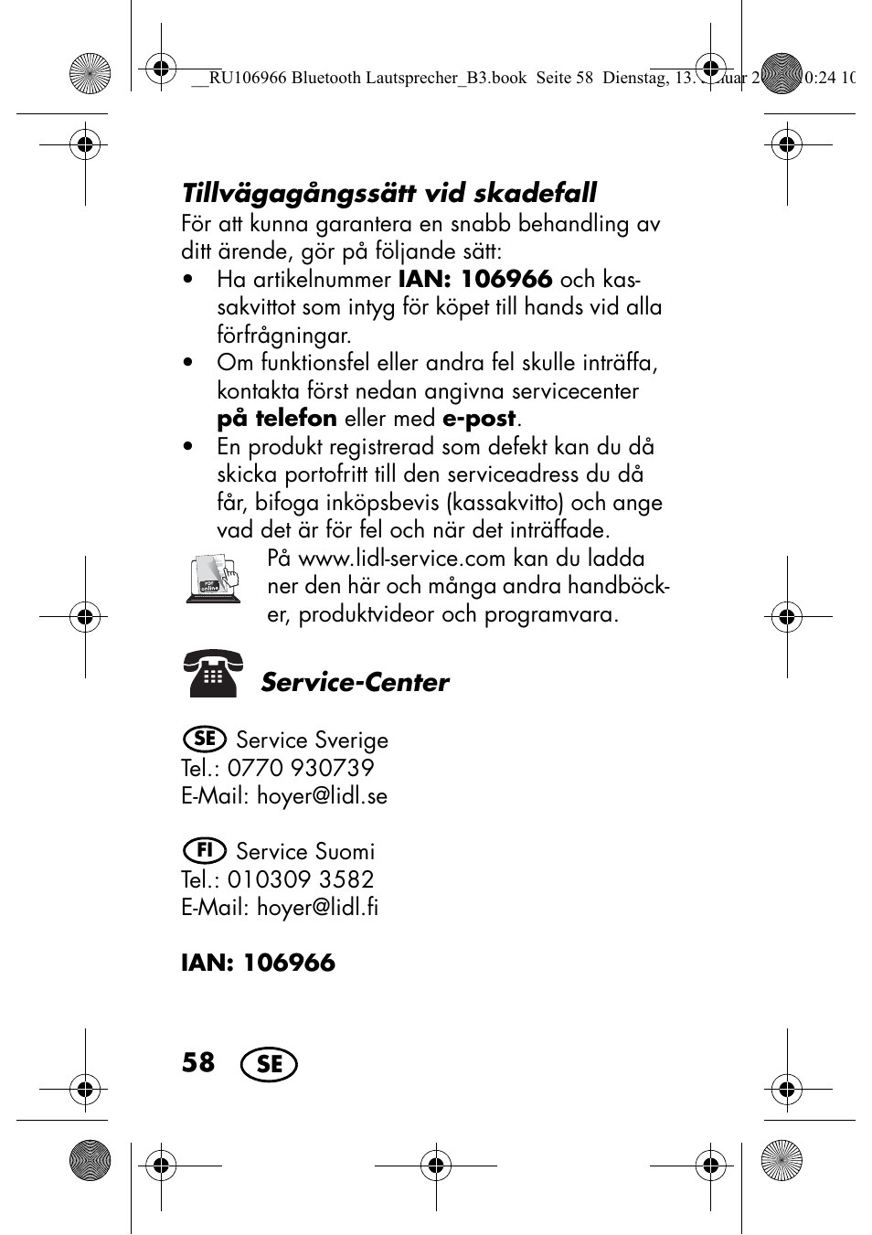 Silvercrest SBL 44 A1 User Manual | Page 60 / 142