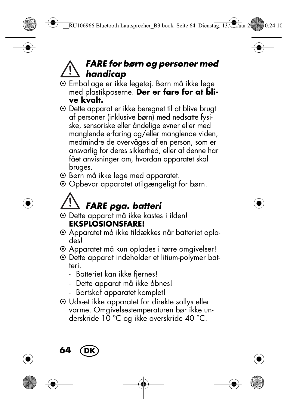 Silvercrest SBL 44 A1 User Manual | Page 66 / 142
