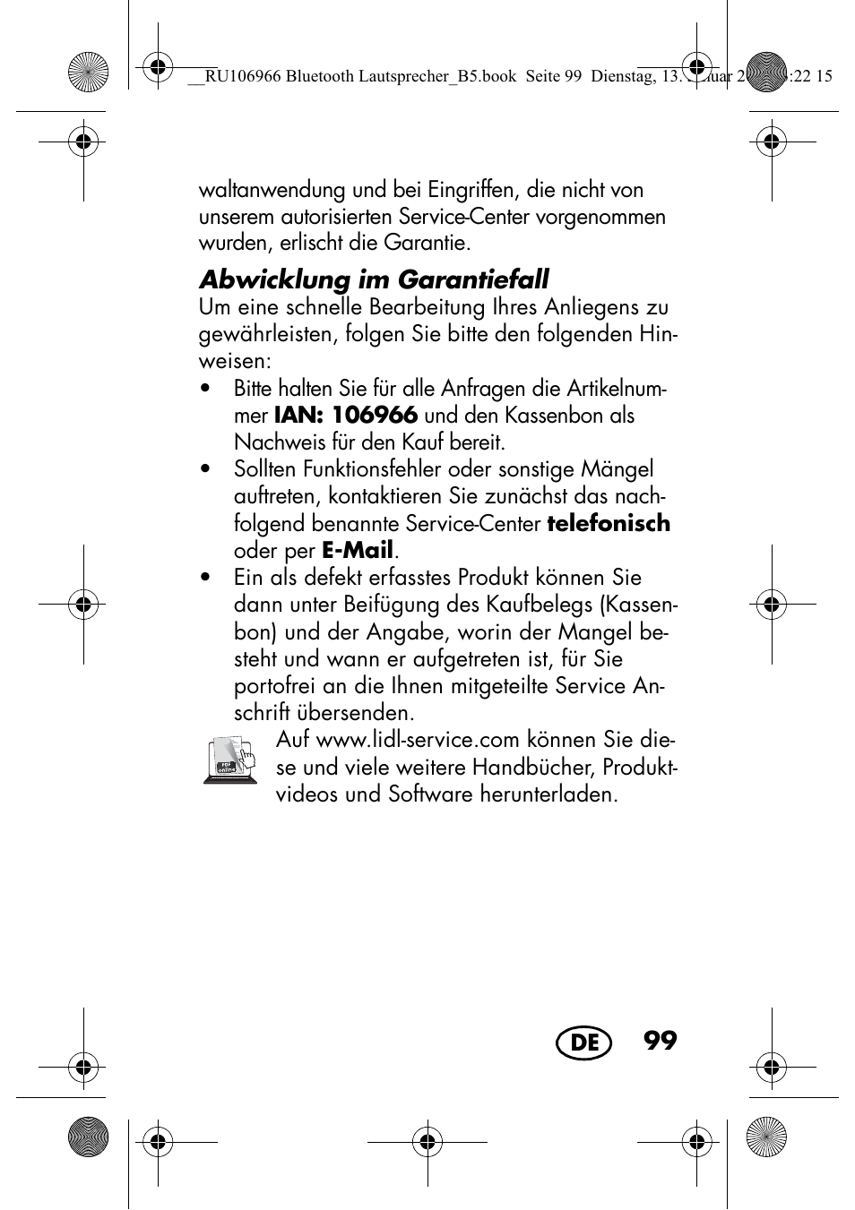 Silvercrest SBL 44 A1 User Manual | Page 101 / 106