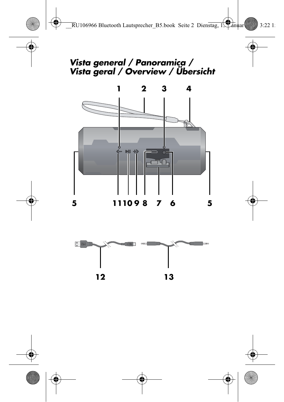 Silvercrest SBL 44 A1 User Manual | Page 3 / 106