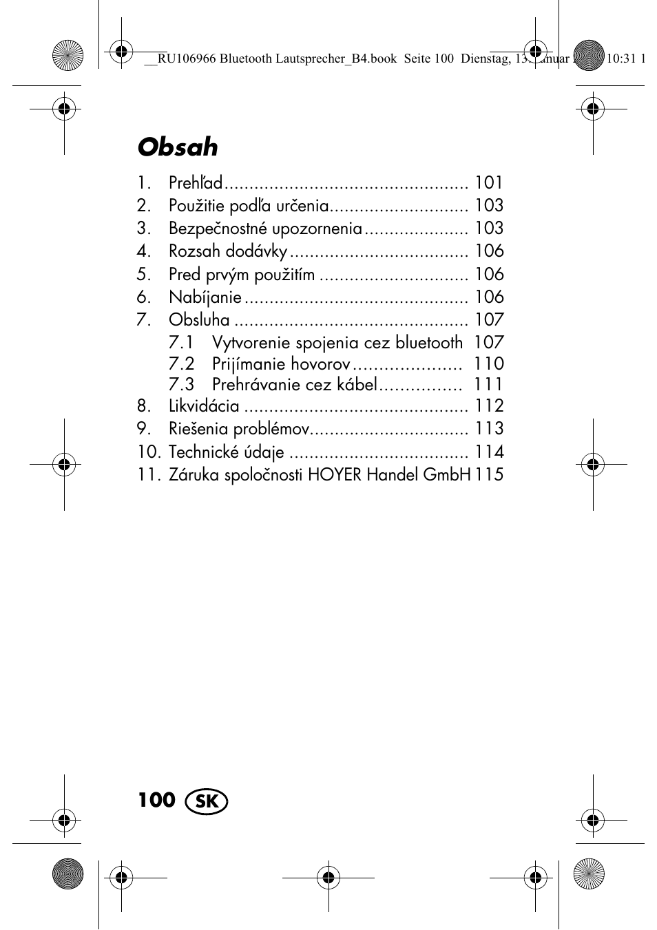 Silvercrest SBL 44 A1 User Manual | Page 102 / 142