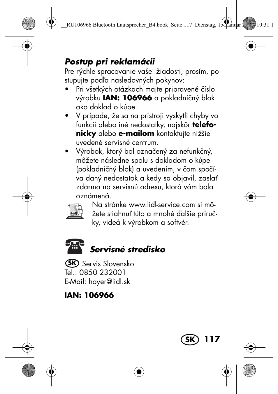 Silvercrest SBL 44 A1 User Manual | Page 119 / 142