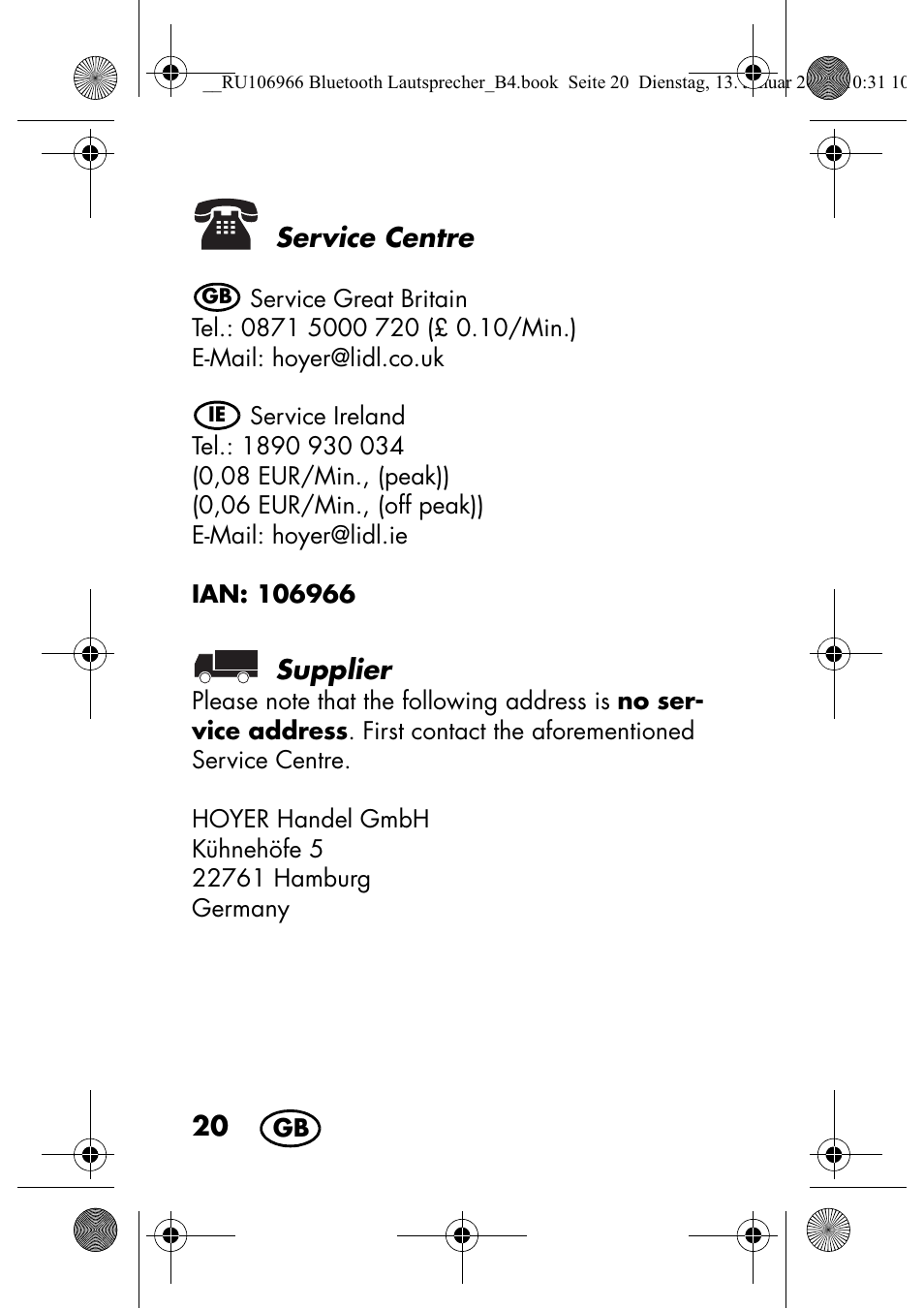 Silvercrest SBL 44 A1 User Manual | Page 22 / 142