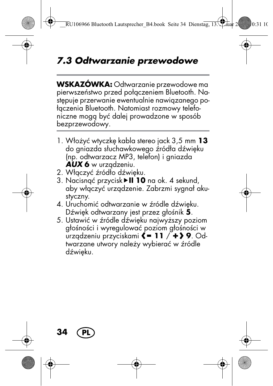 Silvercrest SBL 44 A1 User Manual | Page 36 / 142