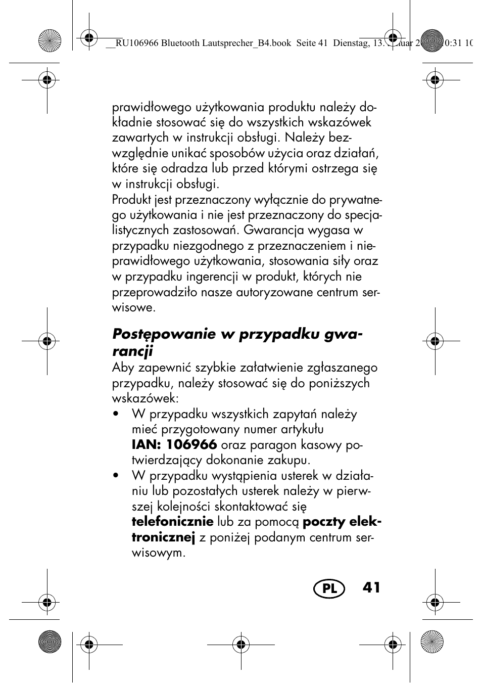 Silvercrest SBL 44 A1 User Manual | Page 43 / 142