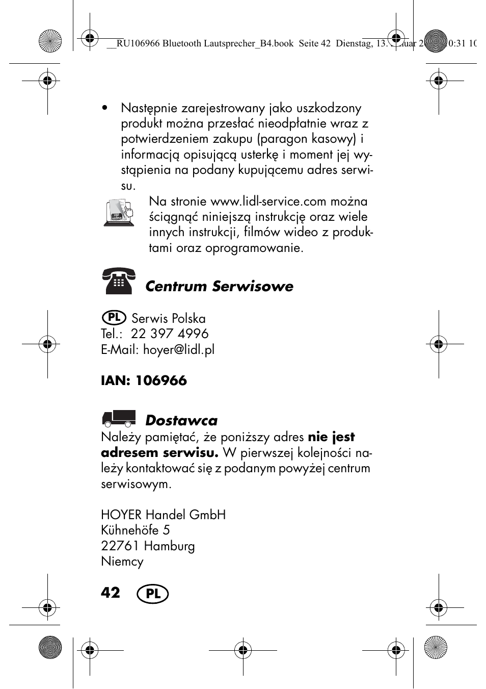 Silvercrest SBL 44 A1 User Manual | Page 44 / 142