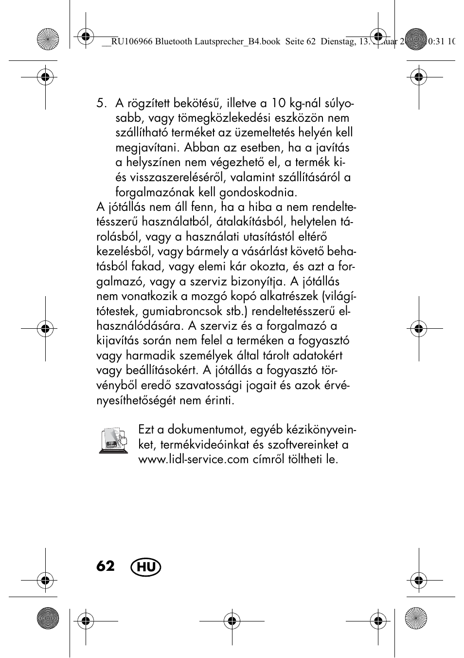 Silvercrest SBL 44 A1 User Manual | Page 64 / 142