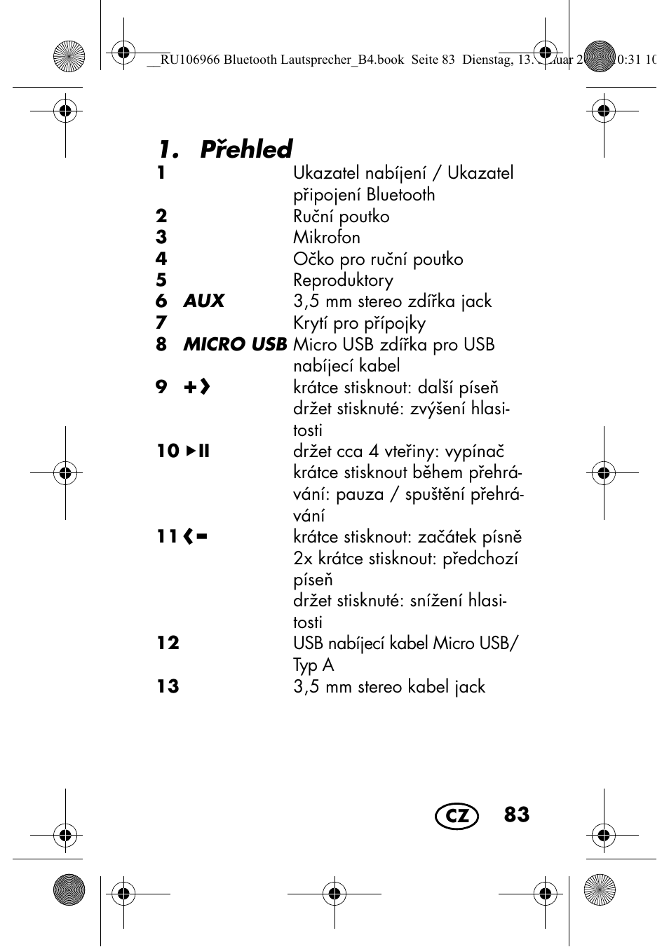 Pehled | Silvercrest SBL 44 A1 User Manual | Page 85 / 142