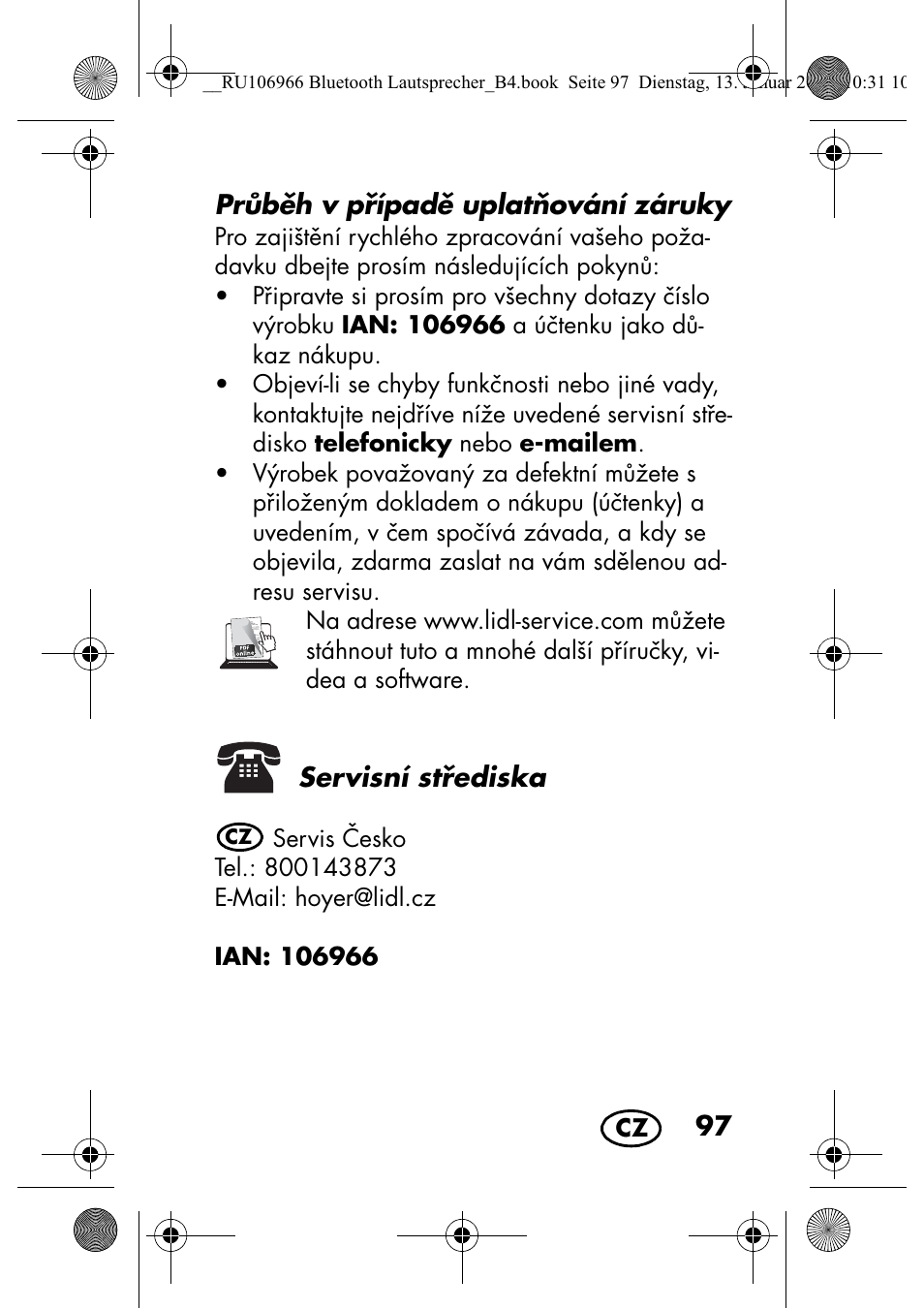 Silvercrest SBL 44 A1 User Manual | Page 99 / 142