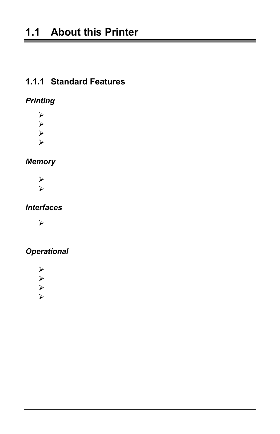 1 about this printer | Datamax E-Class E-4304 User Manual | Page 12 / 80