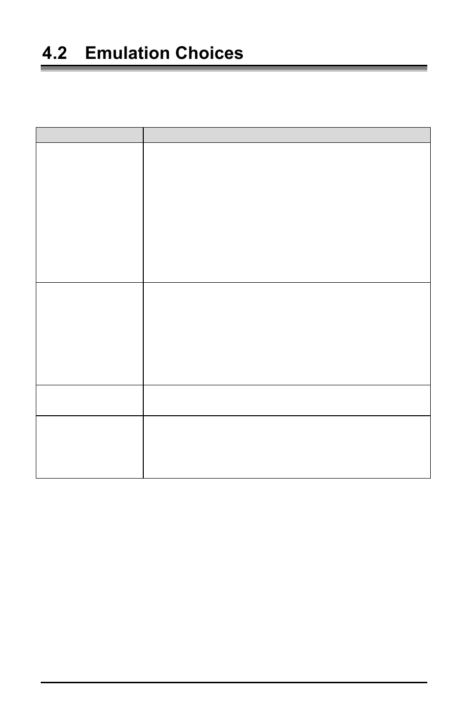 2 emulation choices | Datamax E-3202 User Manual | Page 23 / 62