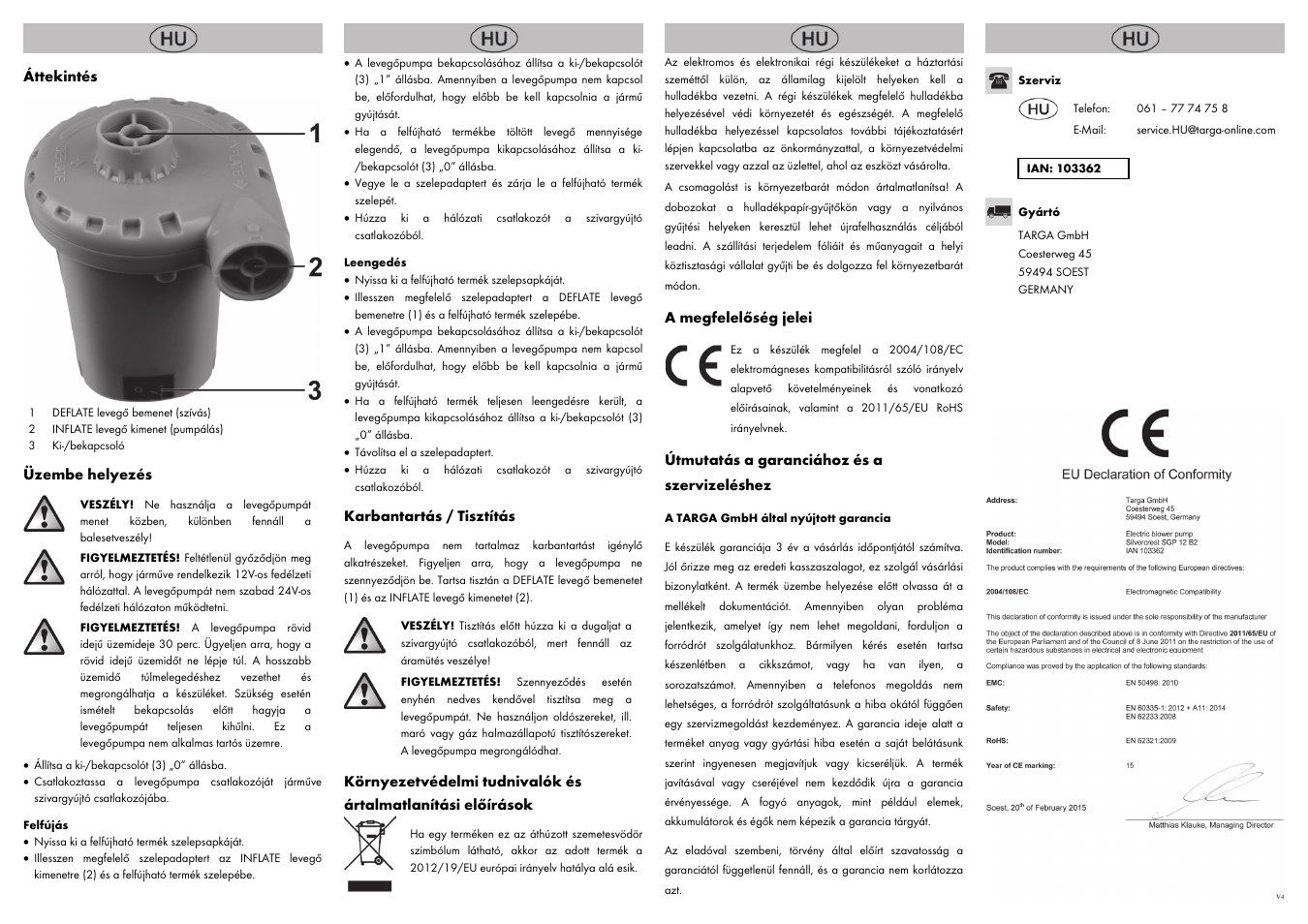 Silvercrest SGP 12 B2 User Manual | Page 6 / 14