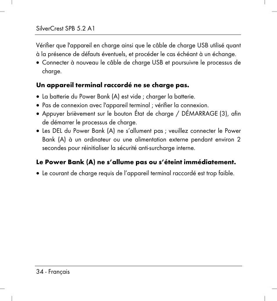 Silvercrest SPB 5.2 A1 User Manual | Page 36 / 76