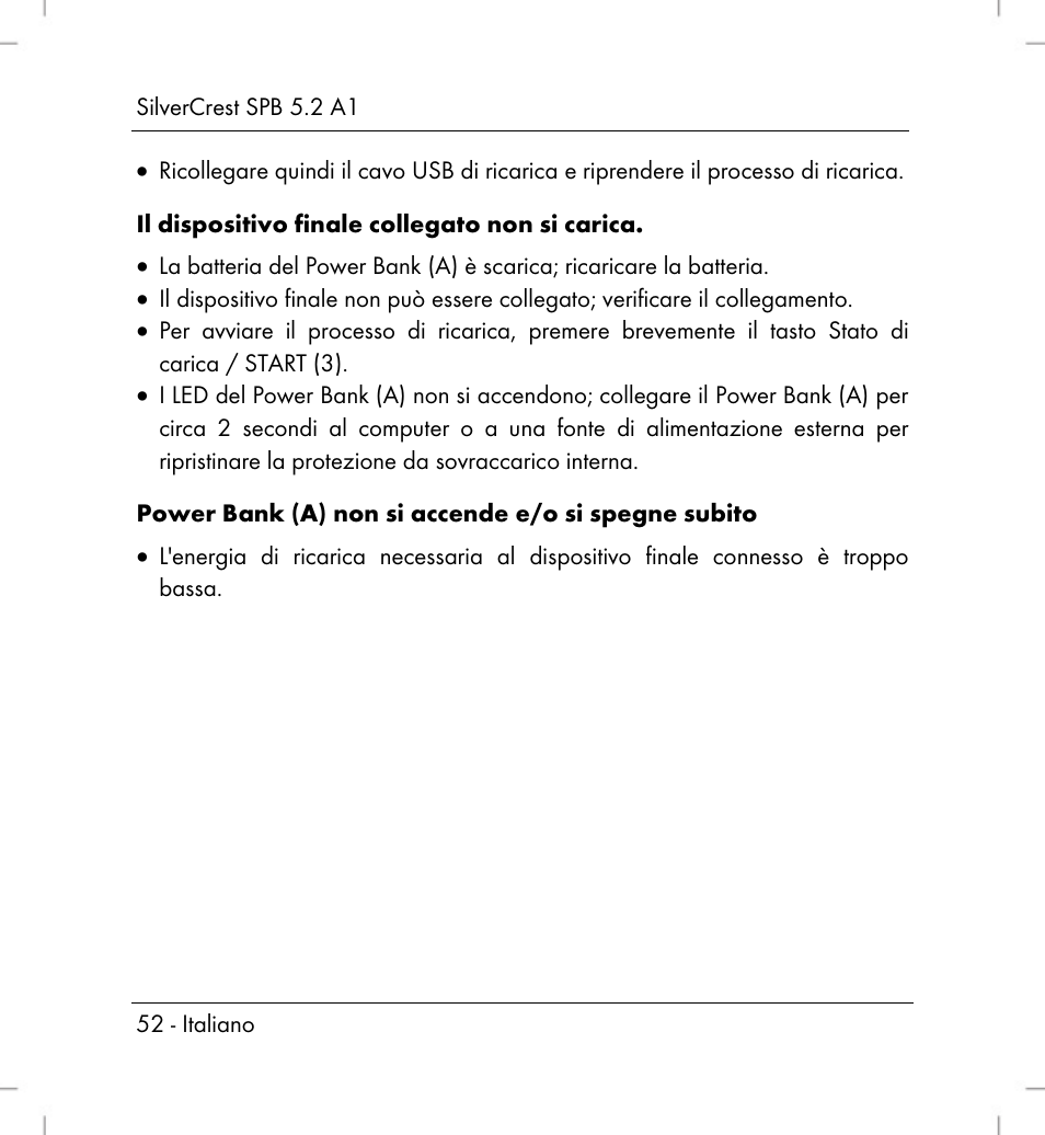 Silvercrest SPB 5.2 A1 User Manual | Page 54 / 76