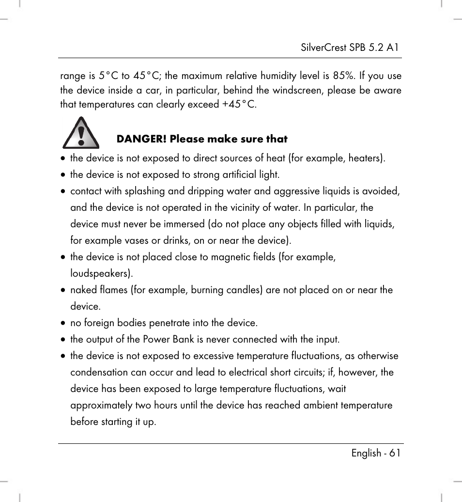 Silvercrest SPB 5.2 A1 User Manual | Page 63 / 76