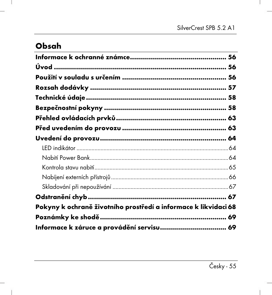 Silvercrest SPB 5.2 A1 User Manual | Page 57 / 108