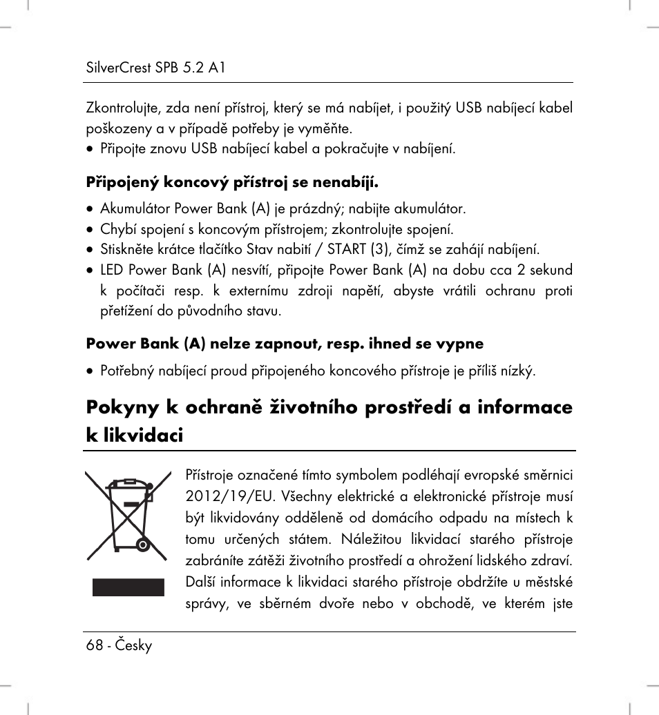 Silvercrest SPB 5.2 A1 User Manual | Page 70 / 108