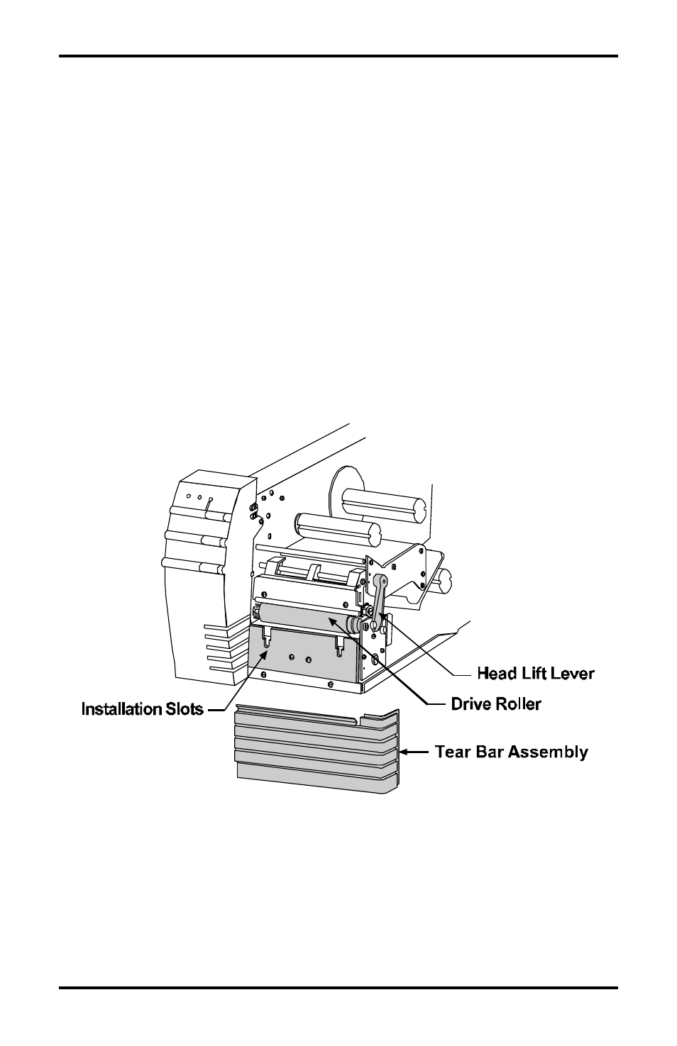 2 tear- off assembly installation | Datamax Allegro 2 User Manual | Page 12 / 115