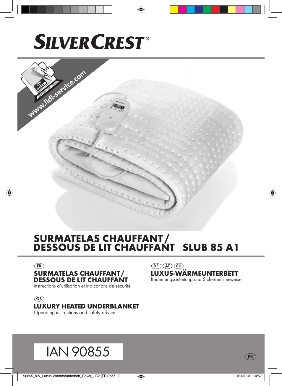 Silvercrest SLUB 85 A1 User Manual | 29 pages