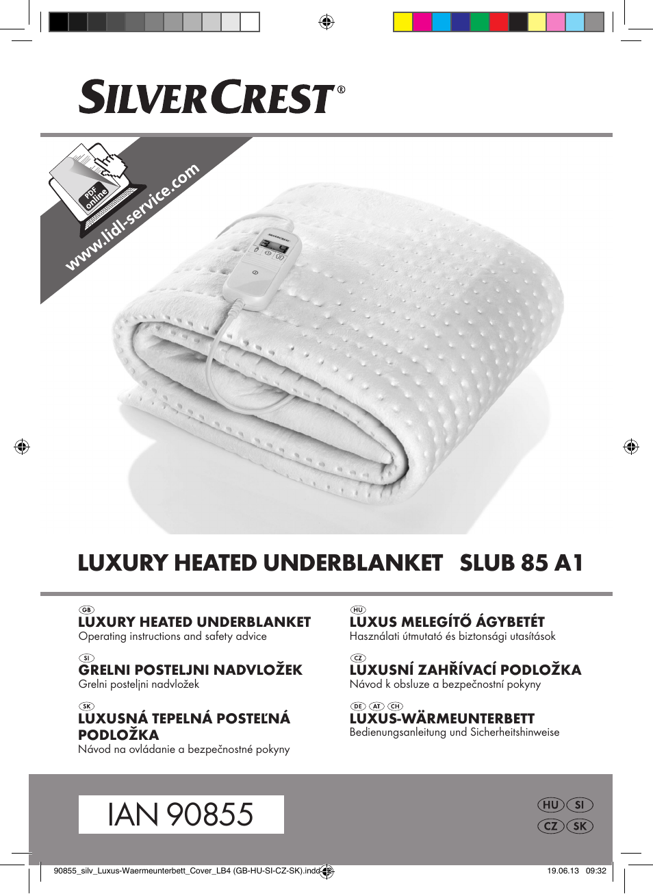Silvercrest SLUB 85 A1 User Manual | 57 pages