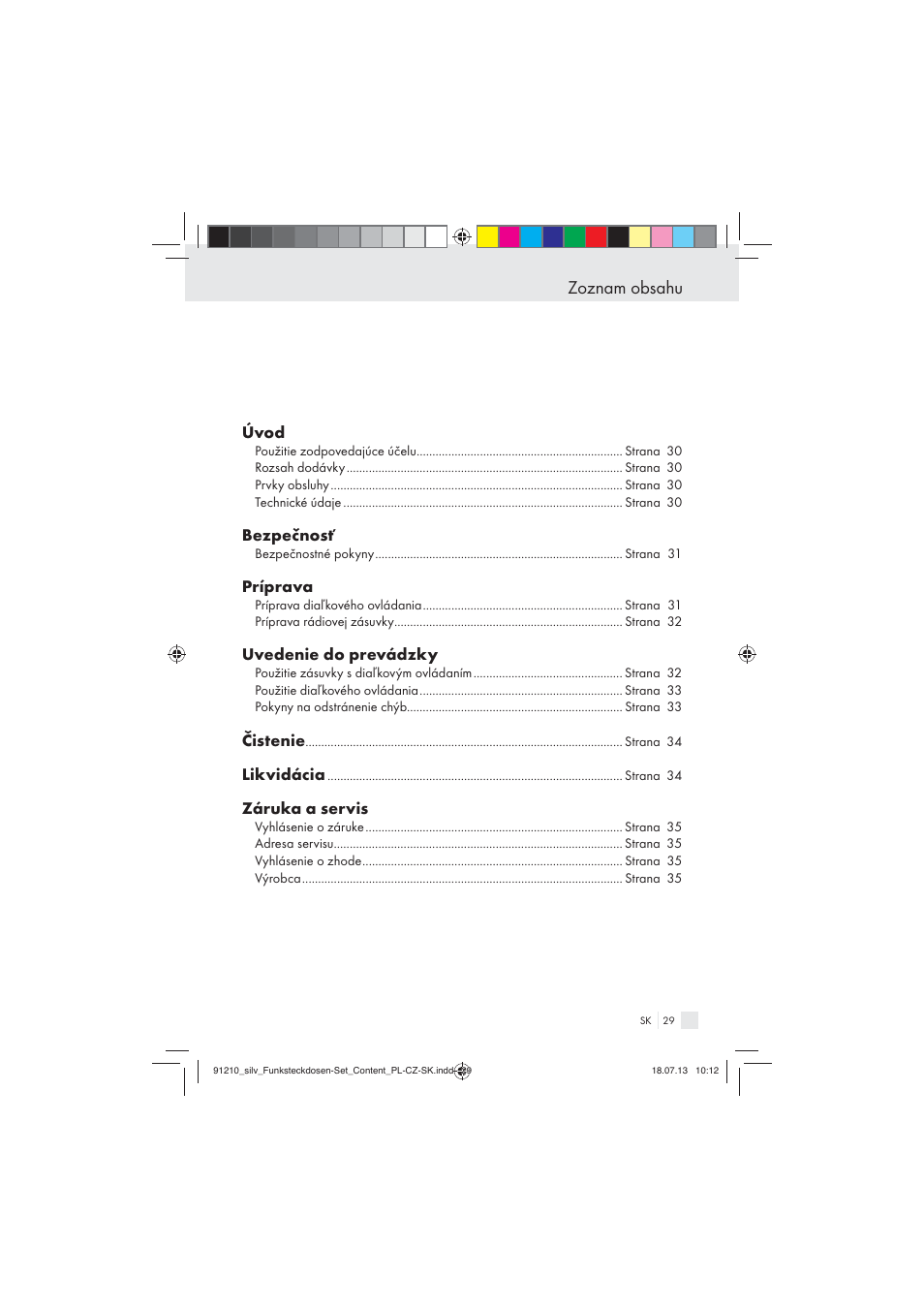 Silvercrest Electrical Sockets User Manual | Page 29 / 45