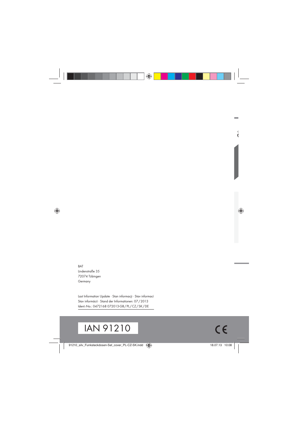 Silvercrest Electrical Sockets User Manual | Page 45 / 45