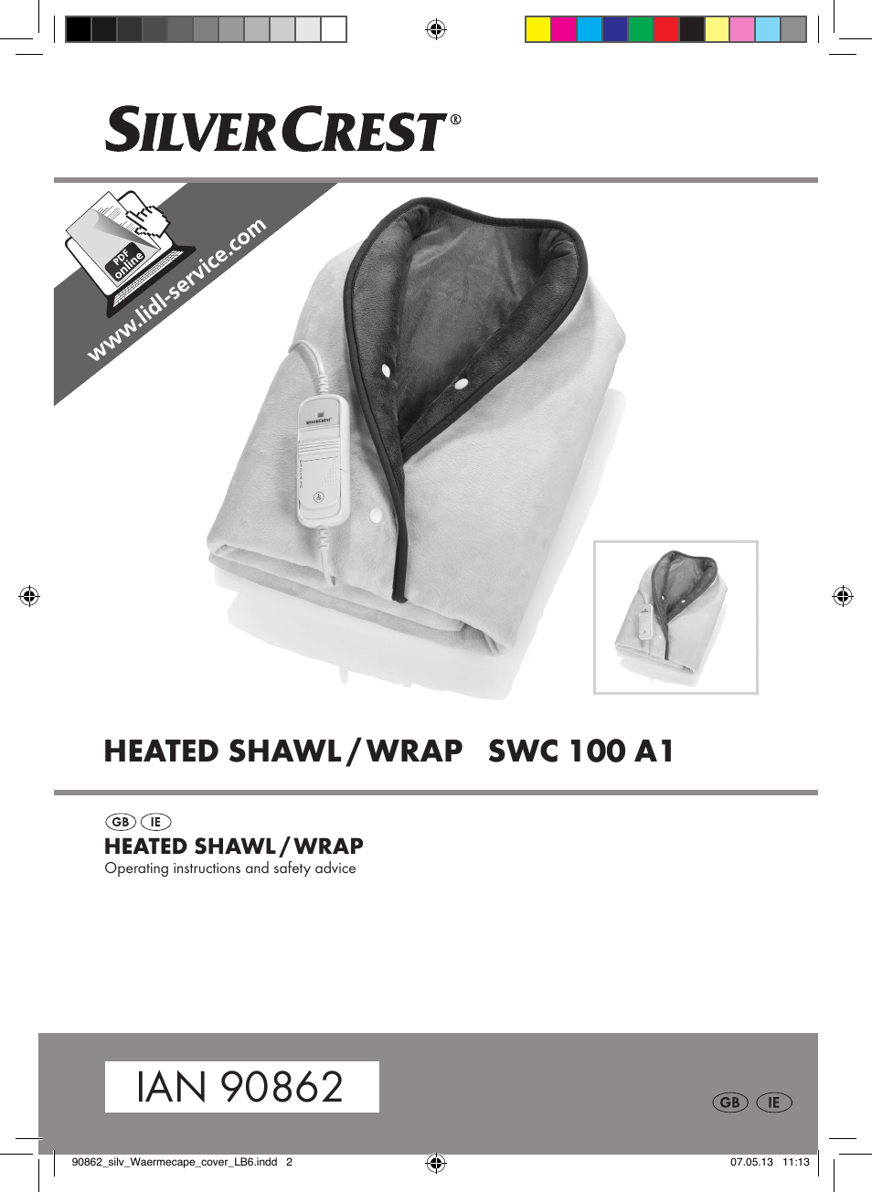 Silvercrest SWC 100 A1 User Manual | 13 pages