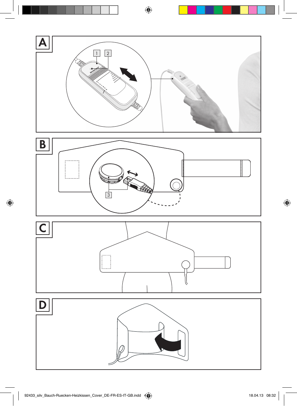 Ac d b | Silvercrest SHBR 100 B2 User Manual | Page 3 / 45