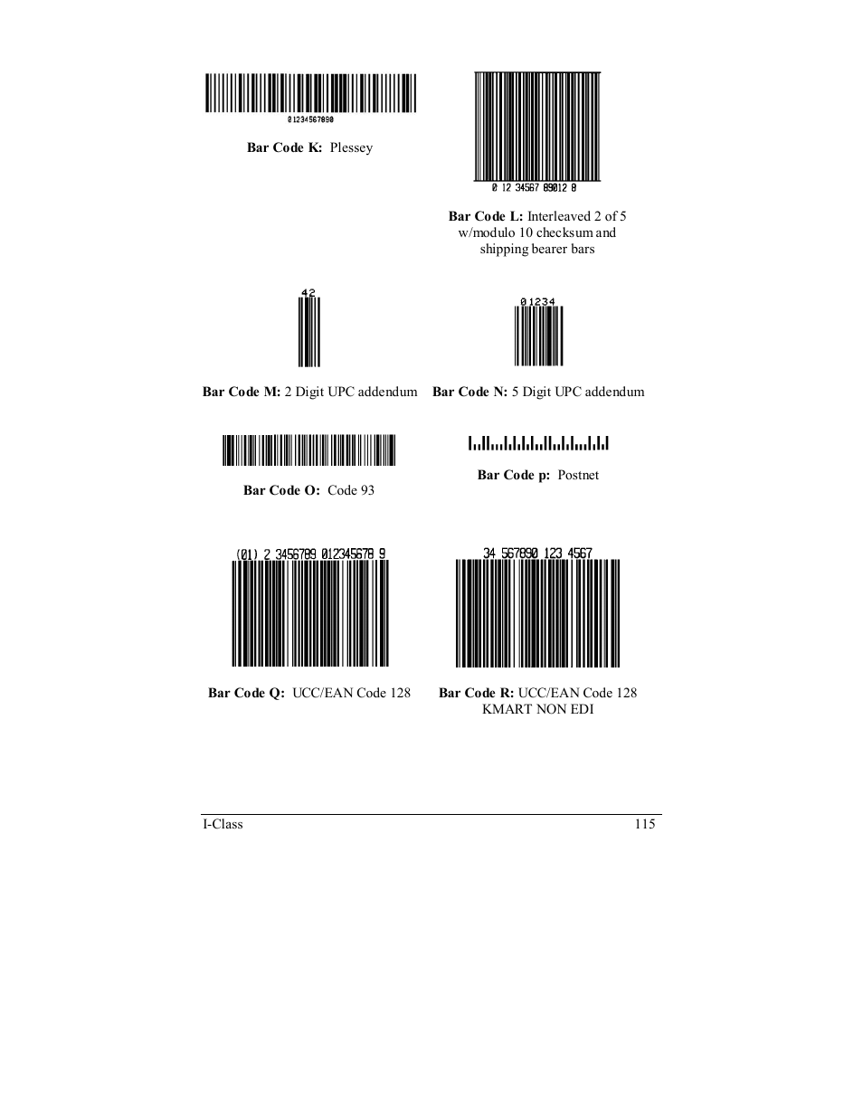 Datamax I-4208 User Manual | Page 125 / 146