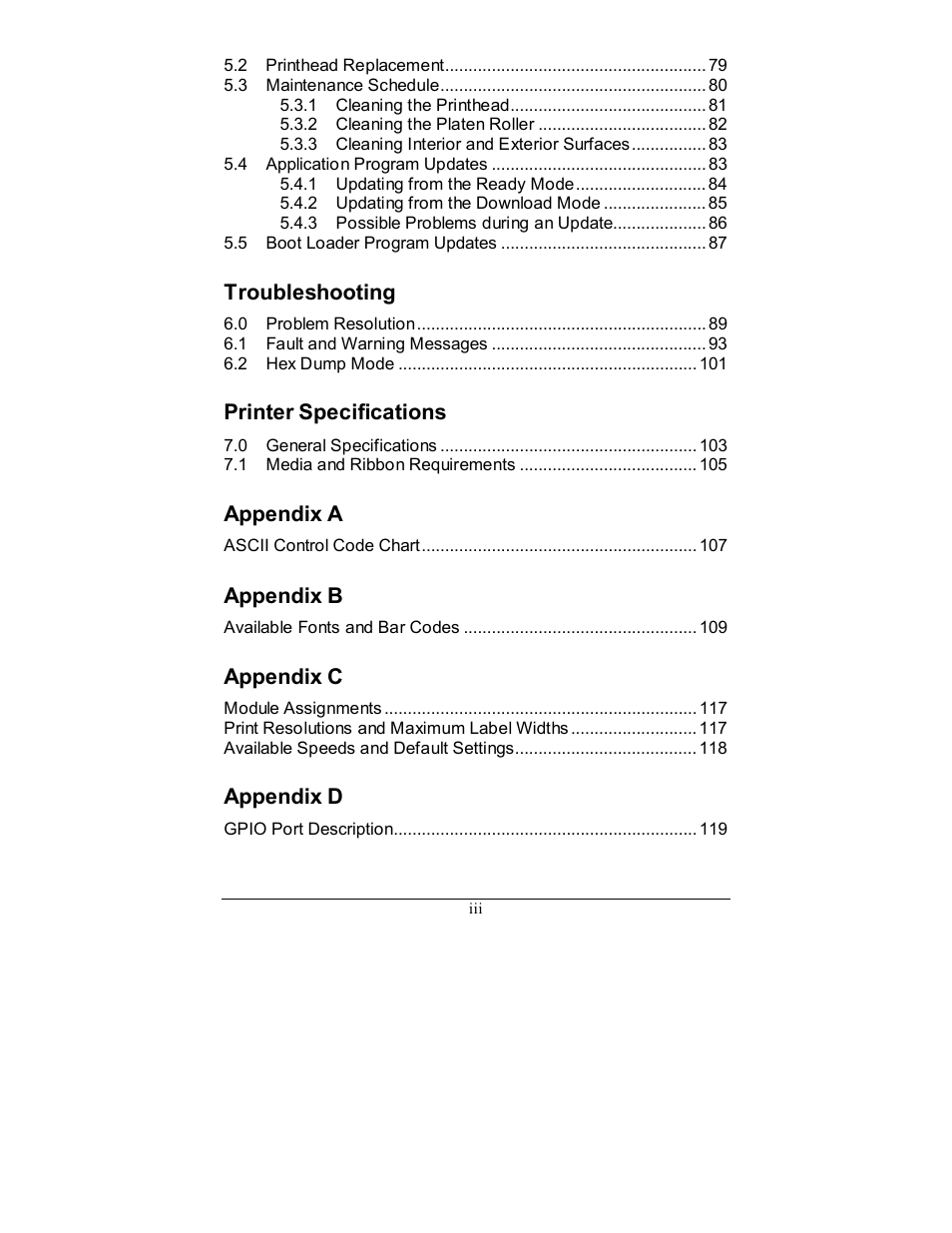 Datamax I-4208 User Manual | Page 9 / 146