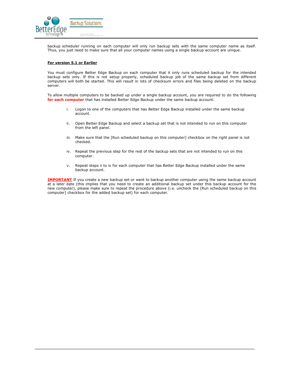Better edge backup v5.2 | Deonet Backup Solutions 5.2.7.0 User Manual | Page 37 / 121
