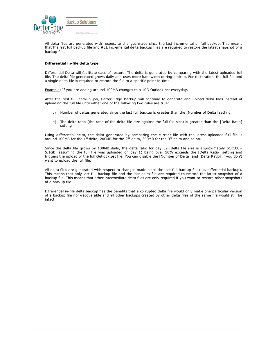 Better edge backup v5.2 | Deonet Backup Solutions 5.2.7.0 User Manual | Page 56 / 121
