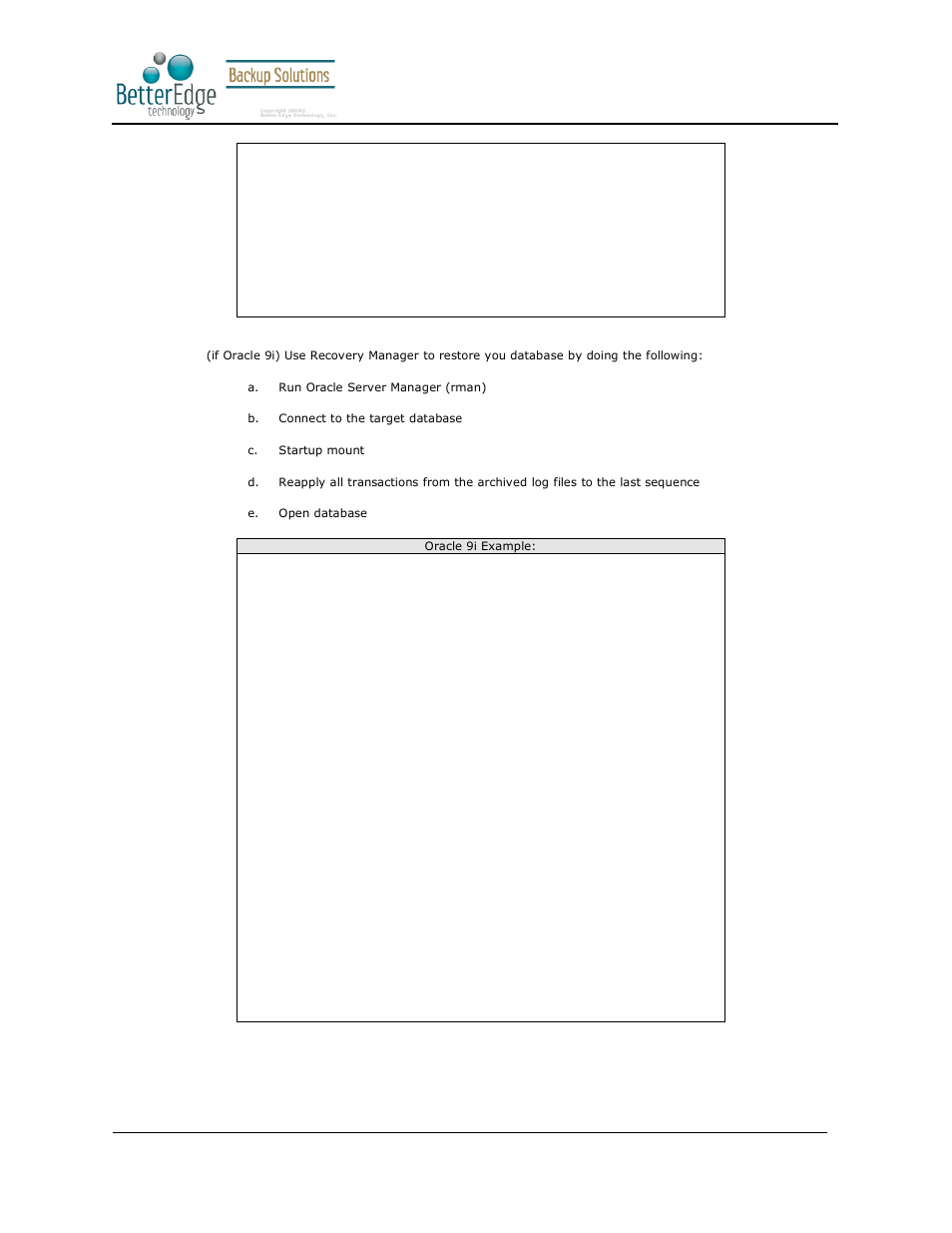 Better edge backup v5.2, User guide | Deonet Backup Solutions 5.2.7.0 User Manual | Page 65 / 121